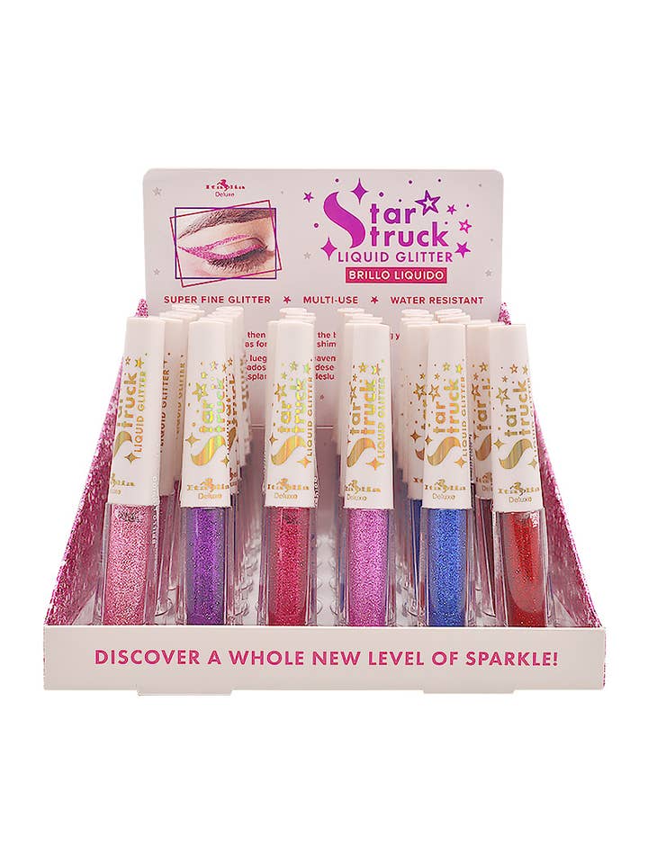 Italia Deluxe GL262 Star Struck Colorful Liquid Glitter Liner - 36 for wholesale by PINEAPPLE Beauty