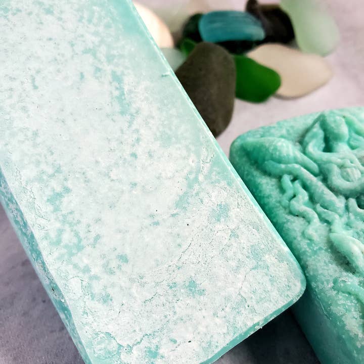 Fairyland Glade - Wholesale Bar Soap - Sea Salt and Sea Glass Sea Glass Salt Soap MADE TO ORDER9