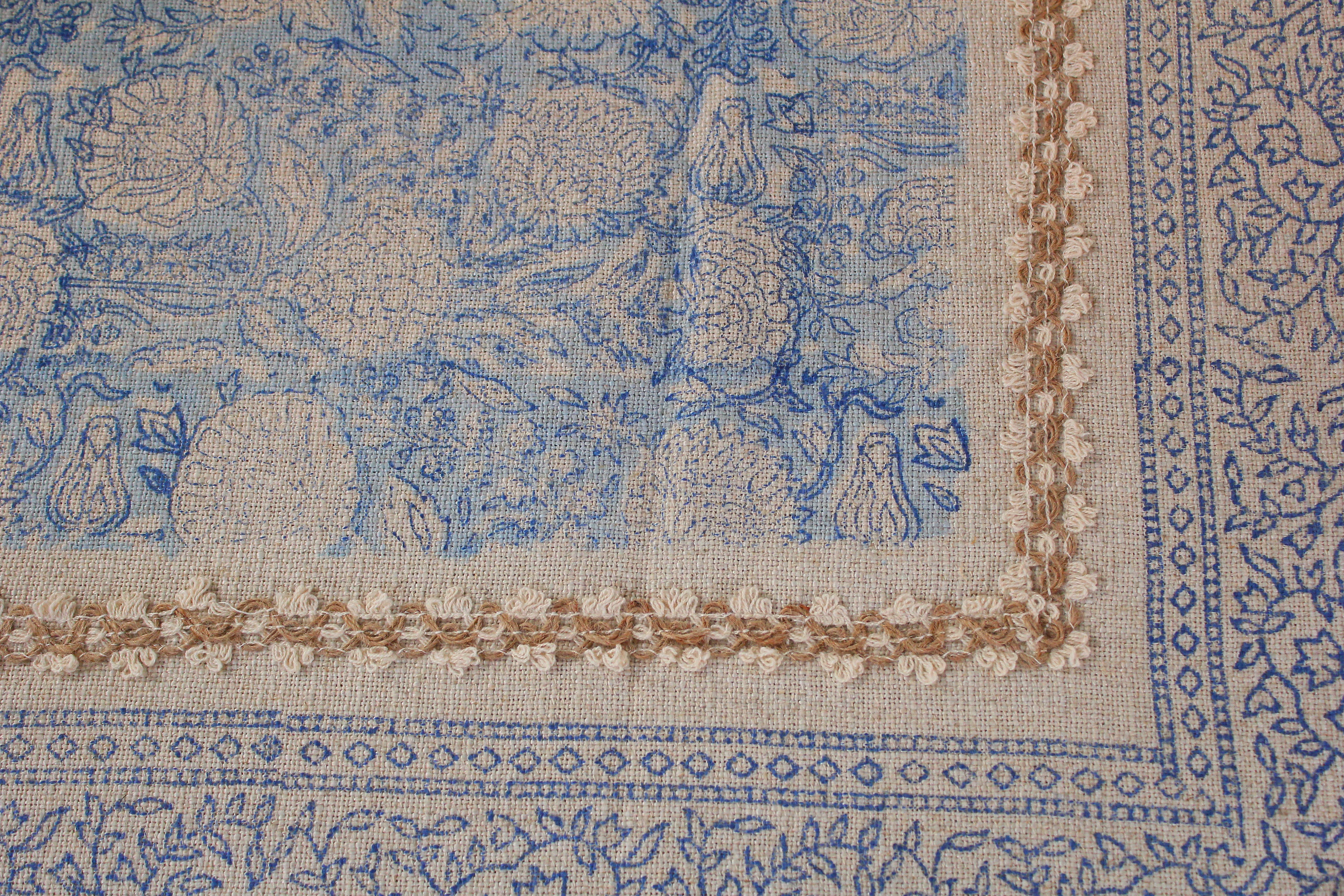 Eyda Homes - Wholesale Tablecloth - Handmade Cotton Tablecloth | Floral Block Print Table Cover13