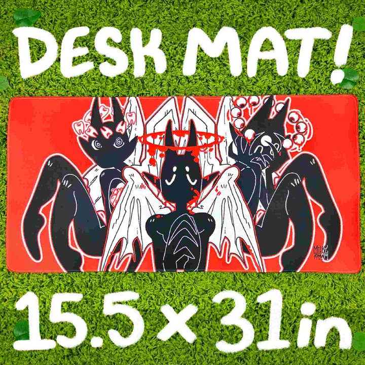 Gore Angel Bureau Mat! voor wholesale door Milky Tomato