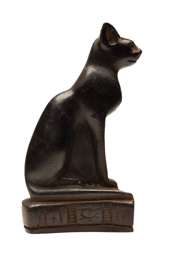 Discoveries, Inc. - Wholesale Decorative Figurine - Bastet Black Statue Mini - 3.75" - Egyptian Goddess6