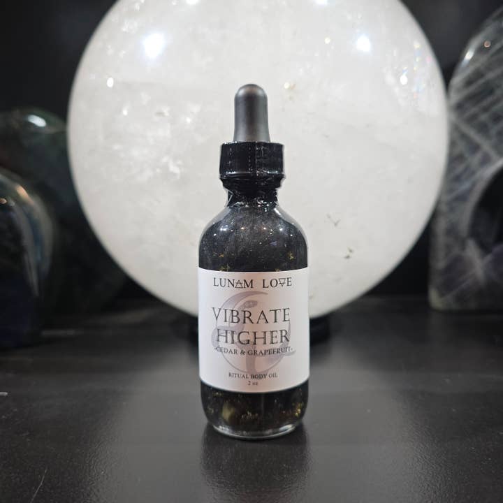 Vibrate Higher Ritual Body Oil for wholesale by Lunam Love