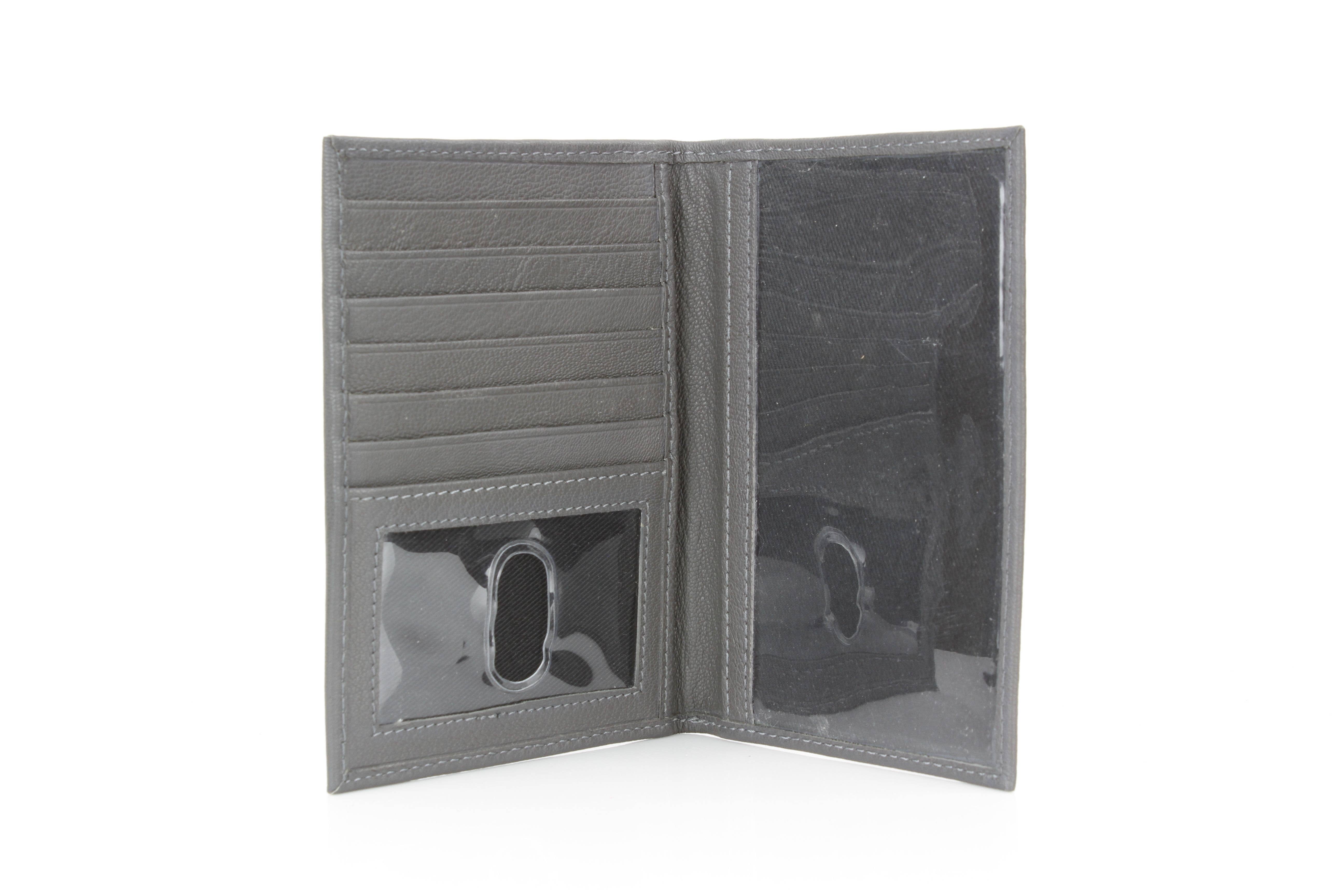 Leather Impressions Inc - Wholesale Passport Case - Unisex - Leather Passport Holder with Card Slots RB LW 21 100520