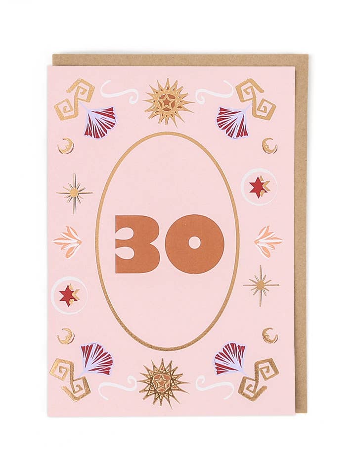 30th Birthday for wholesale by Cath Tate Cards