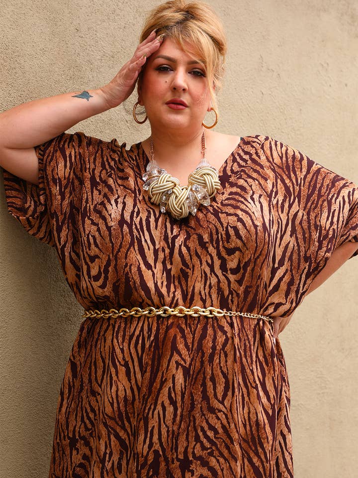 Sante Grace - Wholesale Kaftan - Women's - Italian Silk Caftan