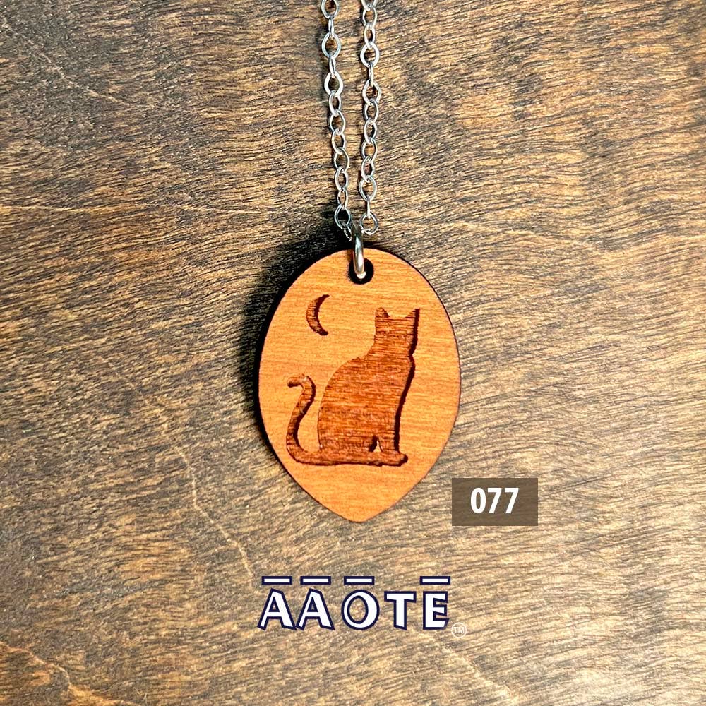 AAOTE - Wholesale Aromatherapy Necklace - Wood Essential Oil Diffuser Minimalistic Necklace27