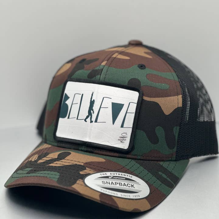 Gorra "Cree en Bigfoot" (Opciones Multicolor) para venta al por mayor de Crooked Halo