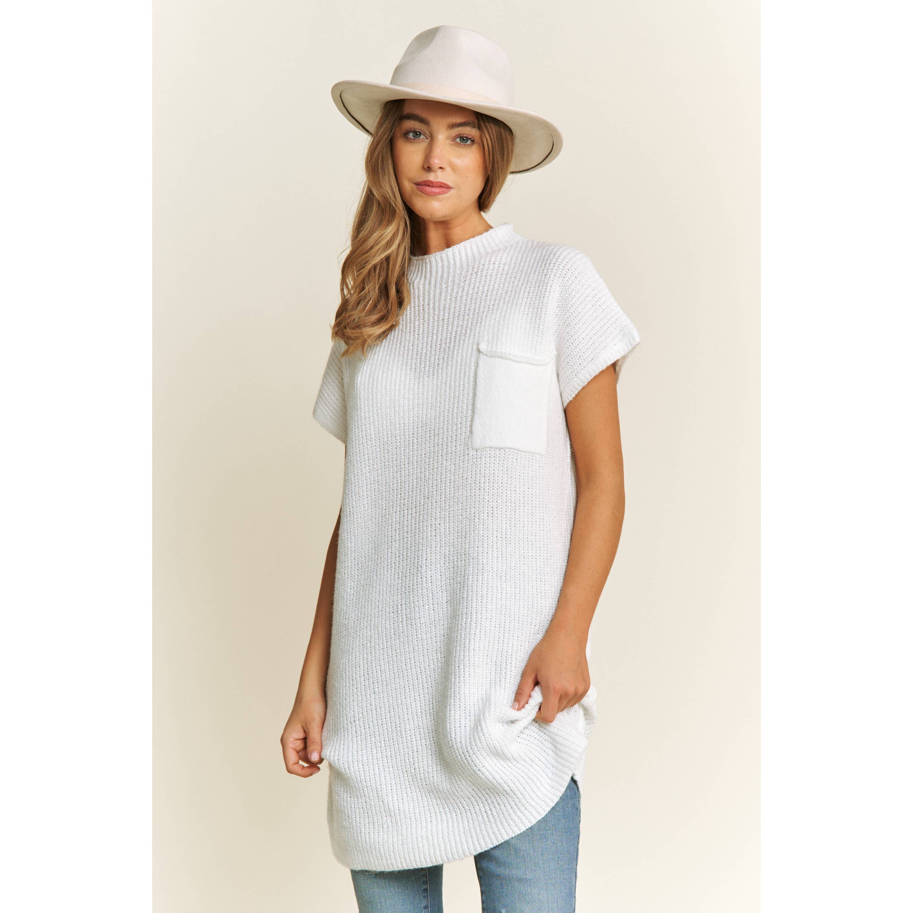 Sweet Generis - Venta al por mayor Vestido - Mujer - MINIVESTIDO CLÁSICO DE PUNTO TIPO SUÉTER CON HOMBROS DESCUBIERTOS25