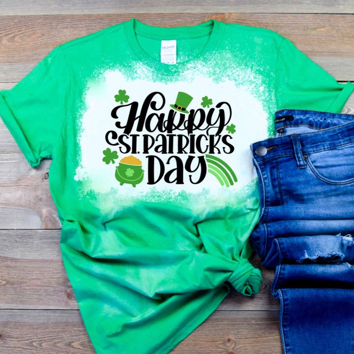 Camiseta de feliz día de San Patricio para venta al por mayor de Londas Trendy Tees