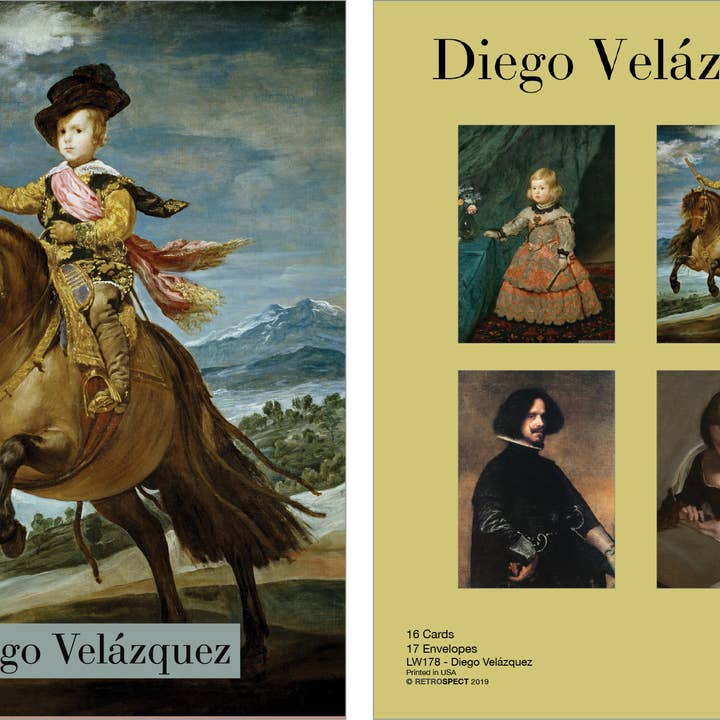 Diego Velà ¡zquez Carte Notebook - Coffret pour la vente par The Retrospect Group Collection