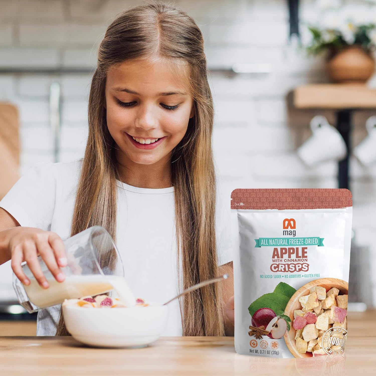 MAG - Wholesale Dried/Dehydrated Fruit - MAG Freeze Dried Fruit Snacks Apple Cinnamon Slices Dried6