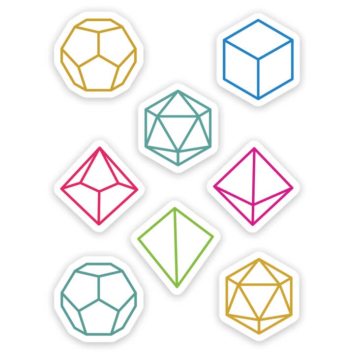 GlassStaff - Wholesale Sticker - Minimal DnD Sticker