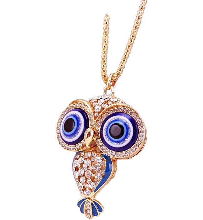 REMOVED BRAND - Vente Colliers à pendentif - Collier Hibou Fantaisiste – Sage, Spirituel et Merveilleusement Vous !0