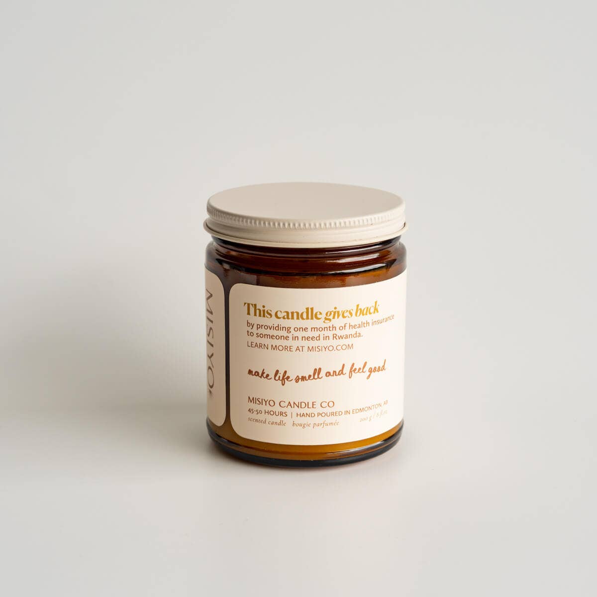 Misiyo Candle Co - Wholesale Jar/Filled Candle - Wild Honey + Yuzu | Canadian Beeswax Candle4
