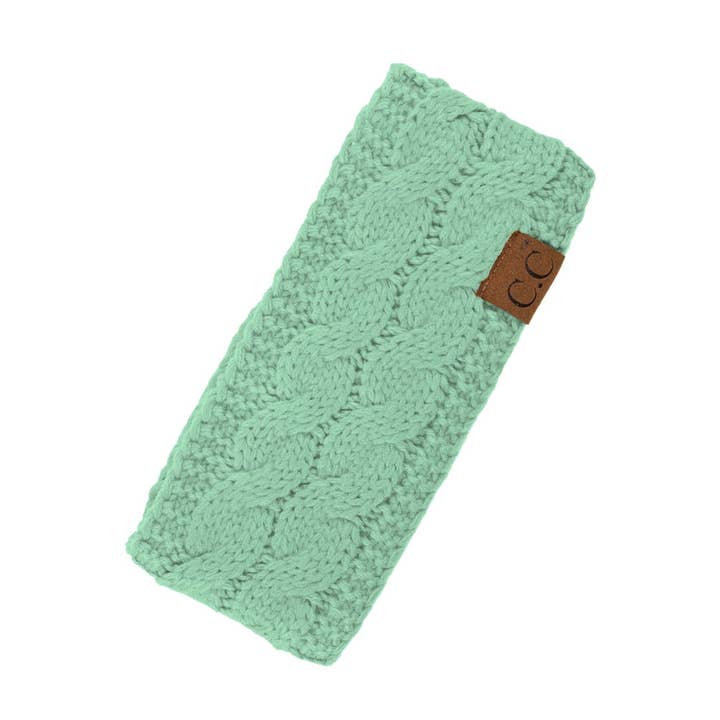 Hana - Wholesale Fashion Headband - Women's - C.C Cable Knit Solid Headband49