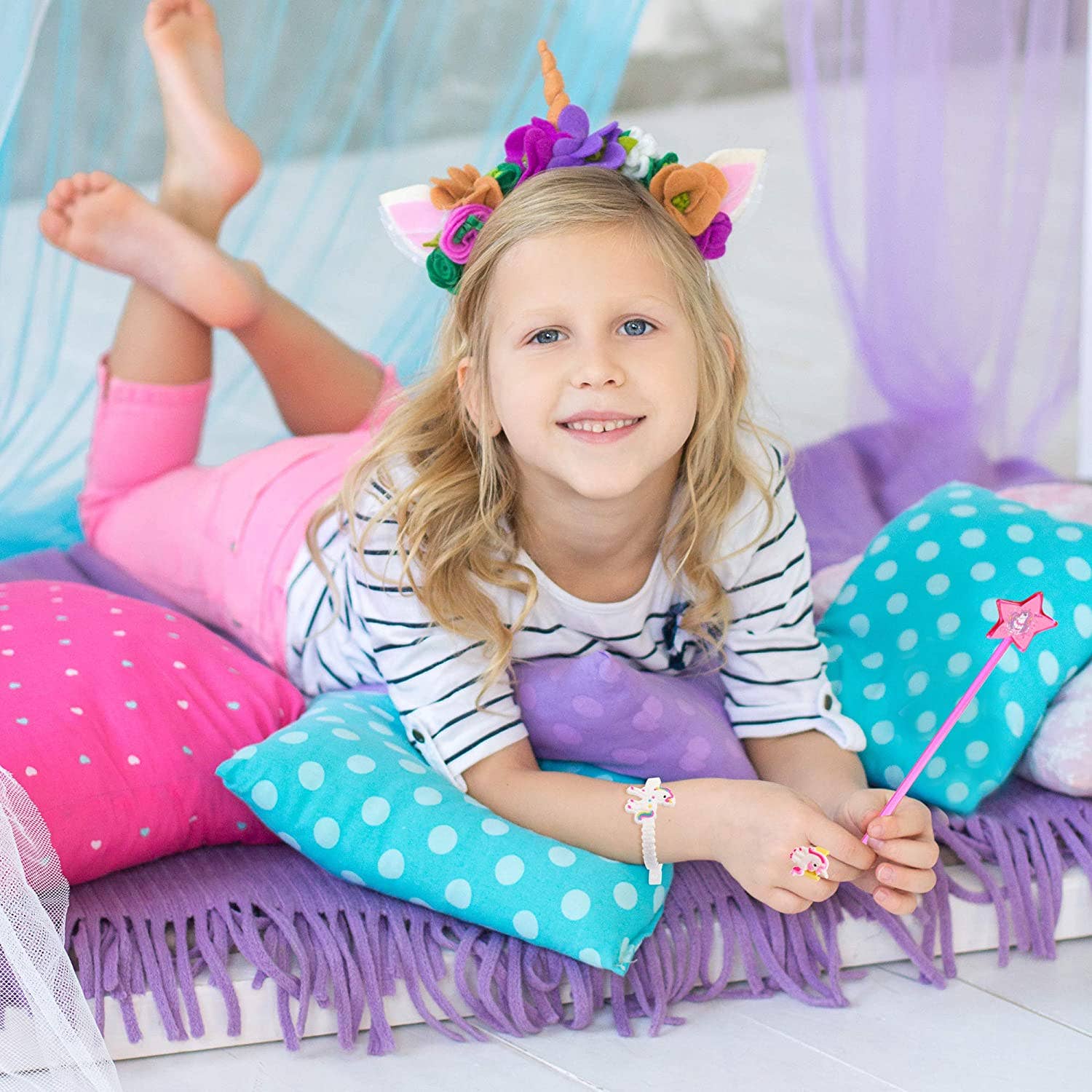 The Twiddlers - Wholesale Party Favor - 100 Unicorn Party Bag Fillers5