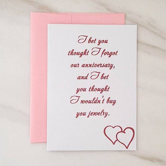 I Bet You Thought - Funny Wife Anniversary Greeting Card for wholesale by Wholesalegreetingcards.co