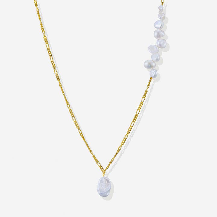 Nassa Pearl Necklace for wholesale by Lait & Lune