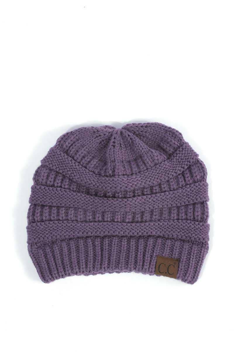 Oblige by G – Großhandel Beanie – Damen – Klassische Strickmütze mit C.C.-Etikett HAT-20A25