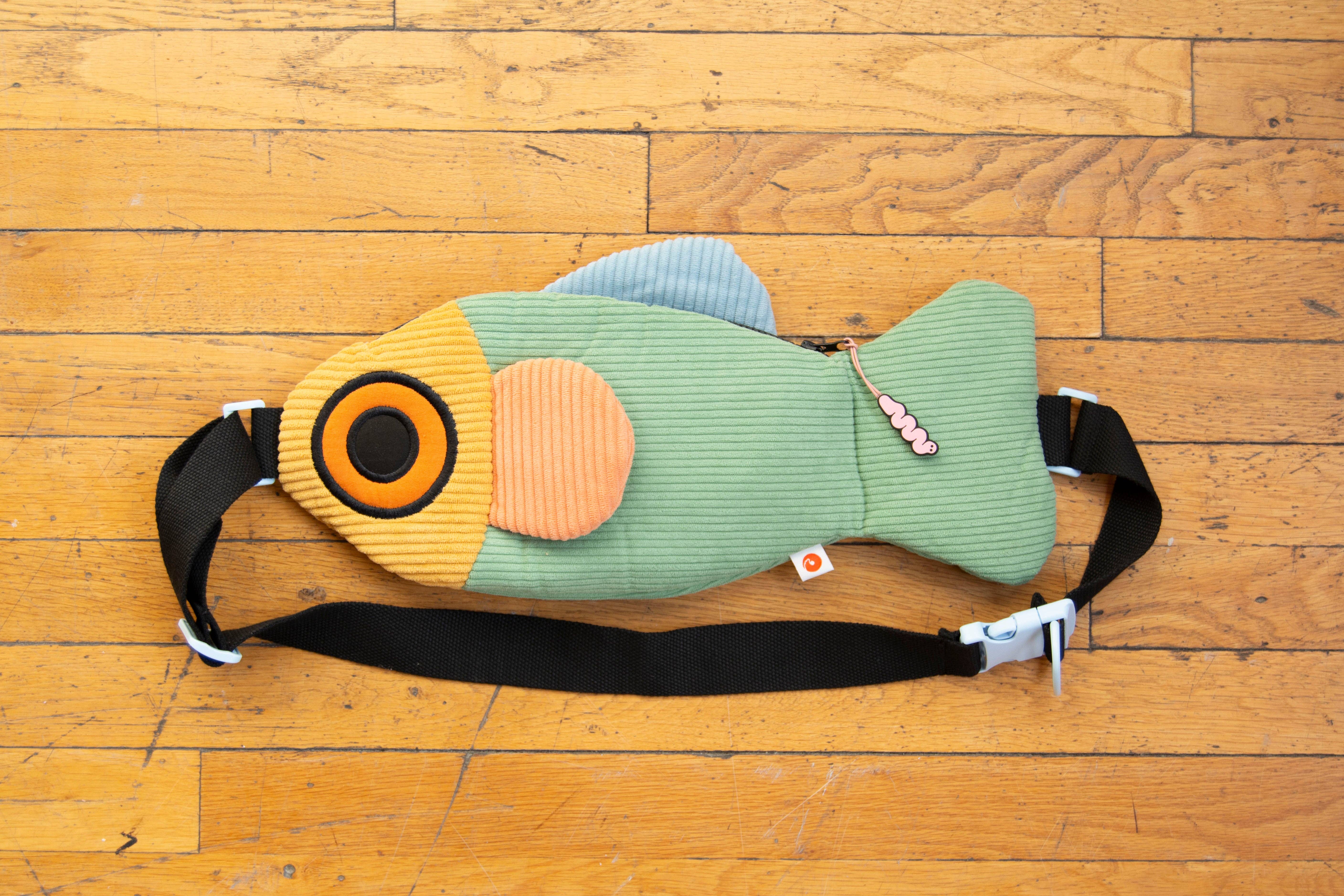 Curlworks - Wholesale Crossbody bag – Unisex - The Fish Bag - Fruity0
