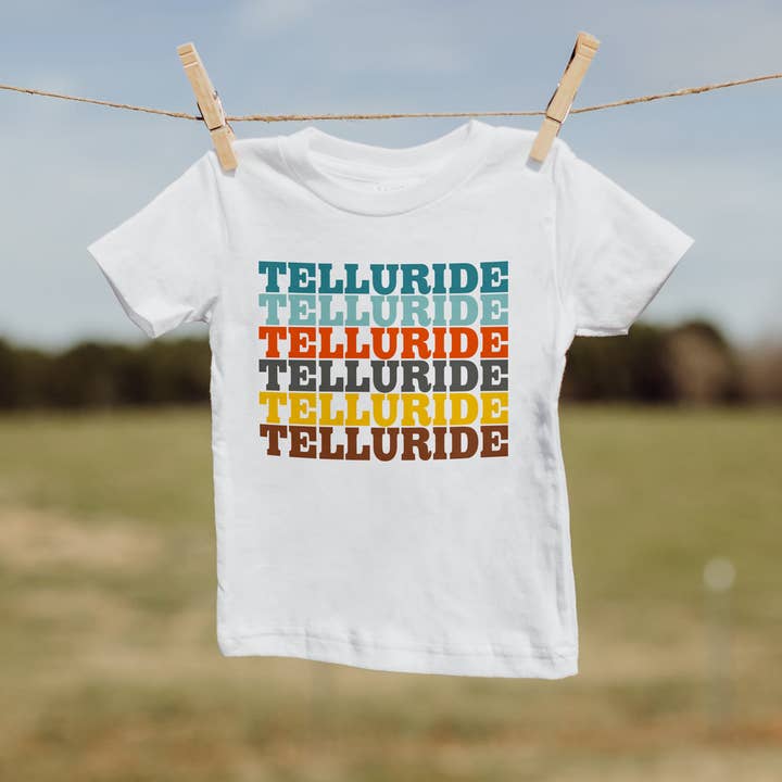 Name Drop Toddler T-Shirt- New Vista Color - Supergraphics for wholesale by Rock Scissor Paper