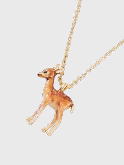 Collier Faon en Émail pour la vente par Fable England