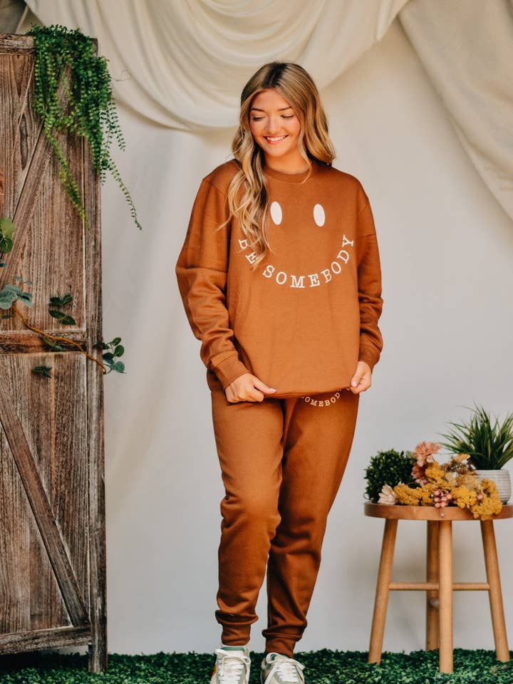 Be Somebody Sweatshirt for wholesale by Southern Bliss Co.