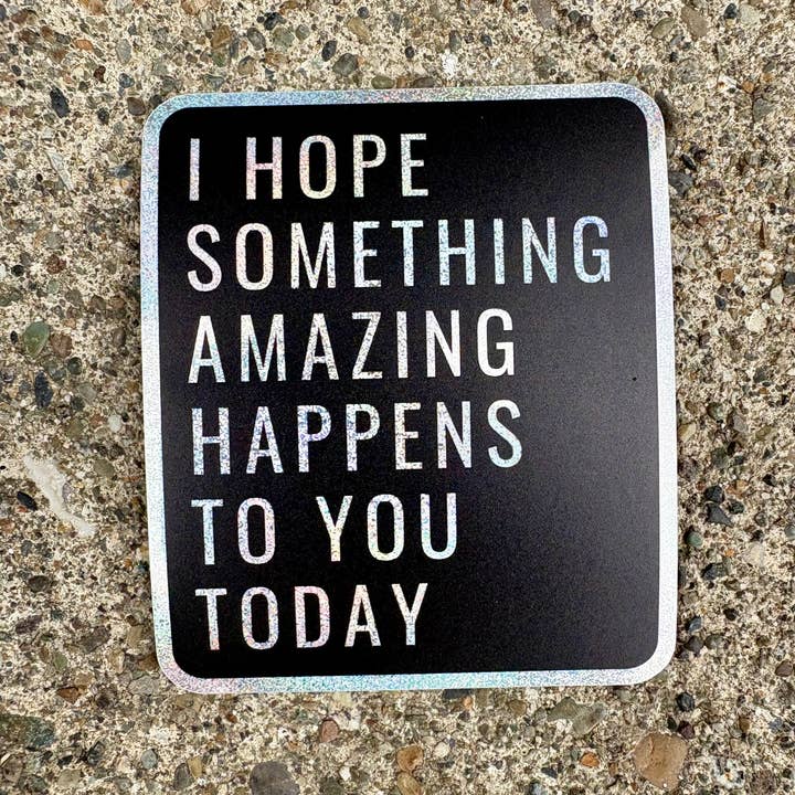 Pegatina de vinilo con purpurina inspiradora y motivadora para venta al por mayor de Anna Liz Heart Designs