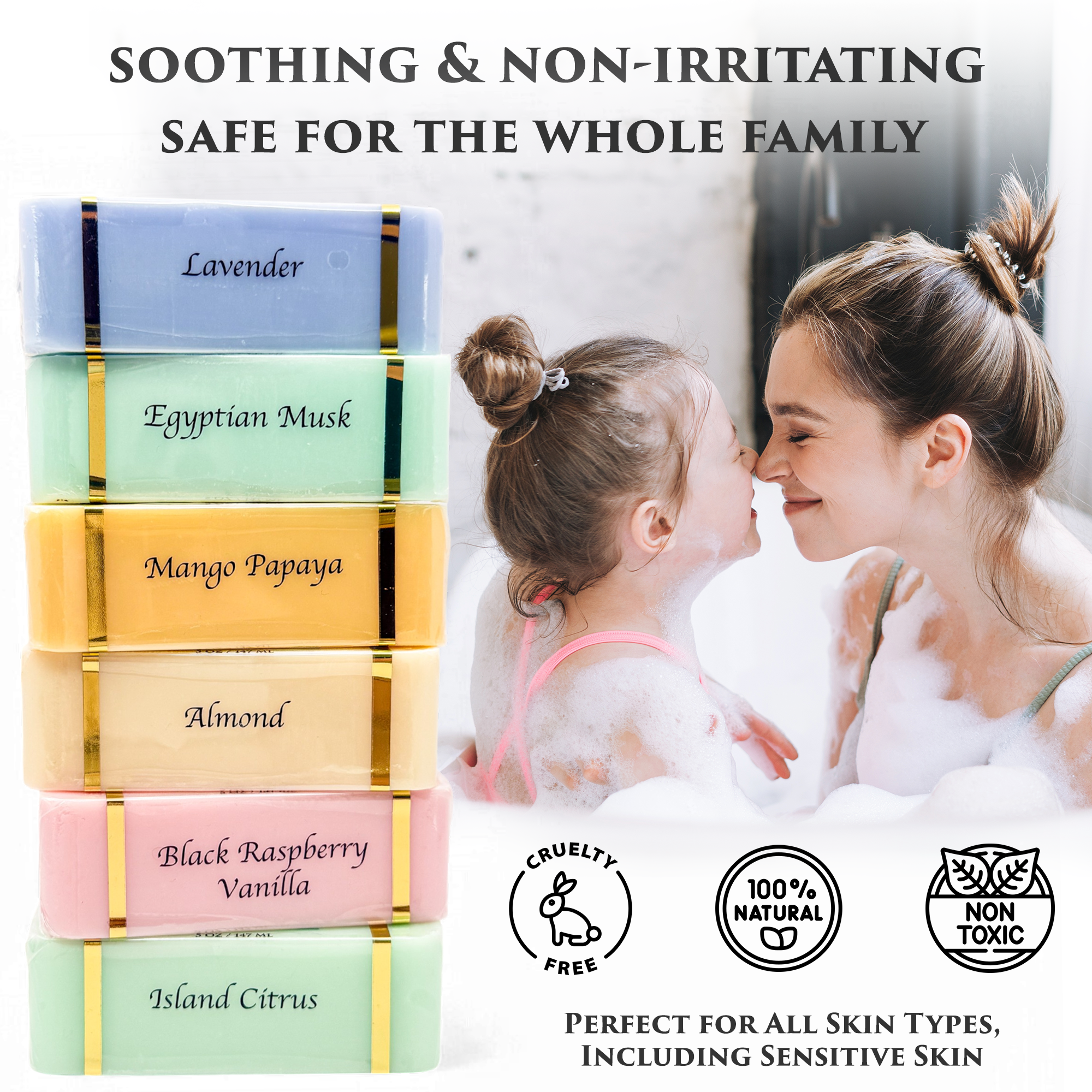 The Grecian Soap Company - Wholesale Zeepblok - Premium geitenmelk & olijfolie handgemaakte zeep 6-pack3
