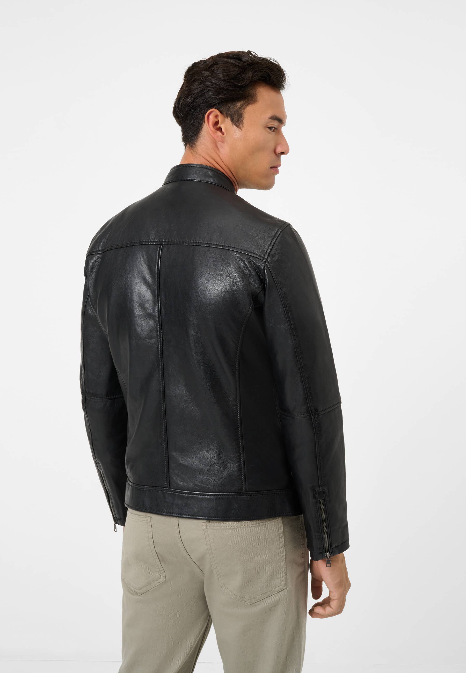 Ricano – Engroshandel Motorcykeljakke - Herre – Herre læderjakke Andre - vegetabilsk garvet lammeskind3