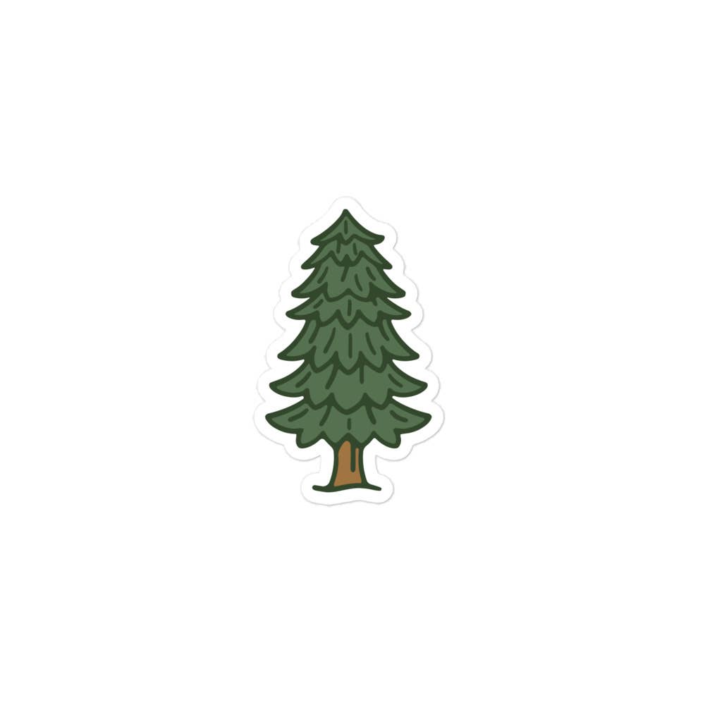 Colleen Goldhorn Creative Co - Wholesale Sticker - Evergreen Pine Tree Weatherproof Sticker
