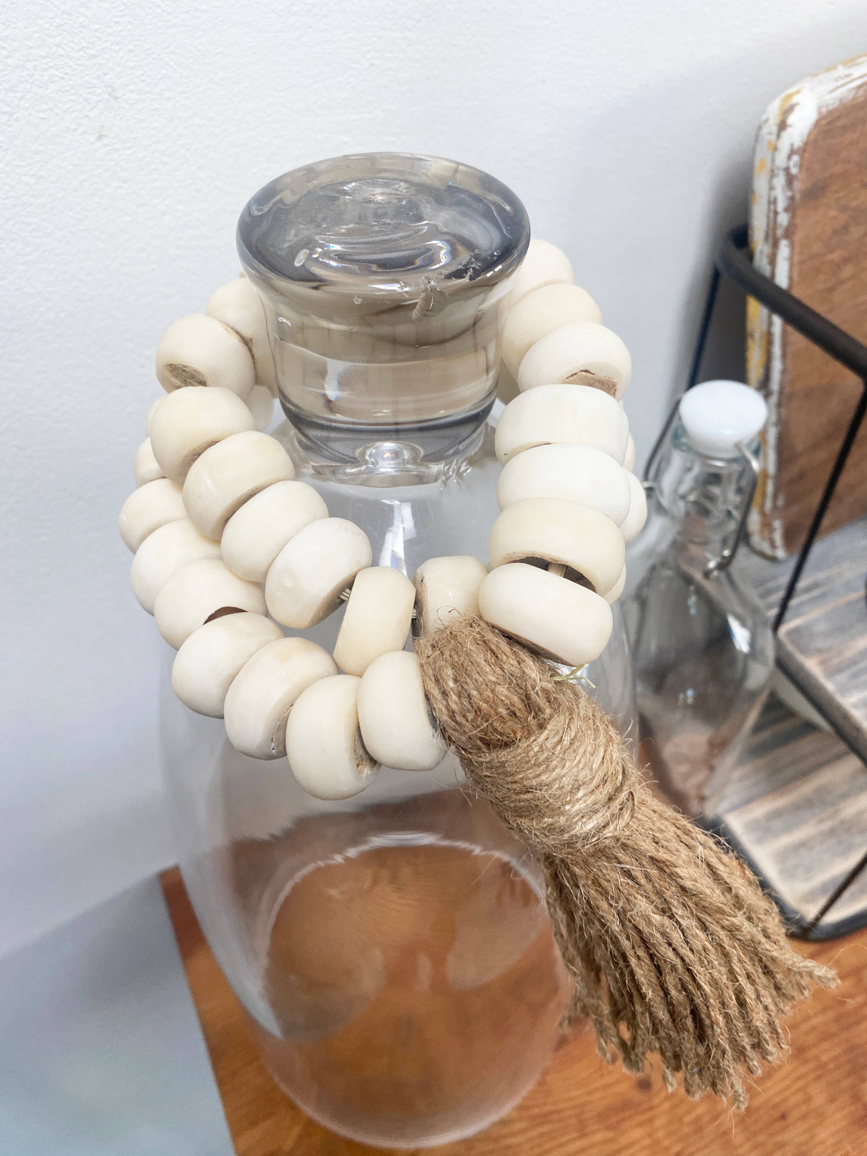 Simply Styled Art - Wholesale Bunting/Garland - White Organic Garland loop1