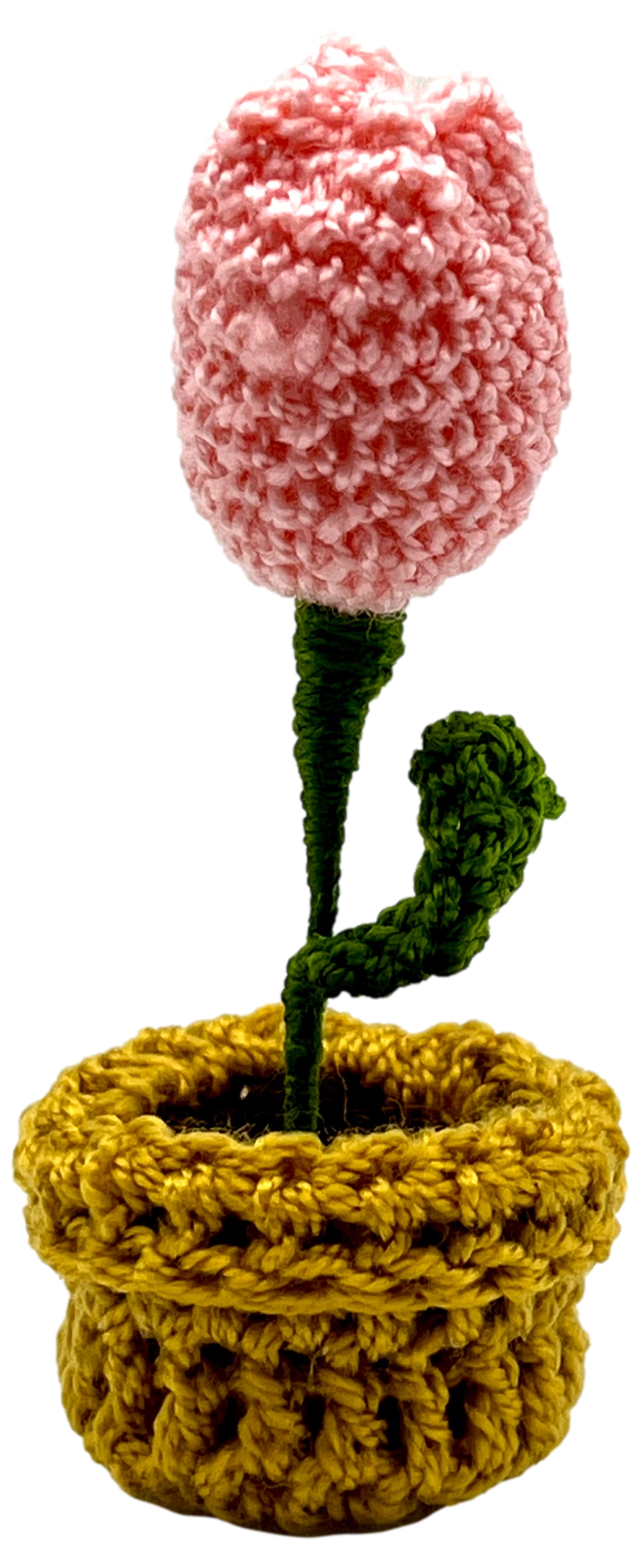 HDIF-USA - Wholesale Artificial Flowers - Crocheted Mini Flower Pots2