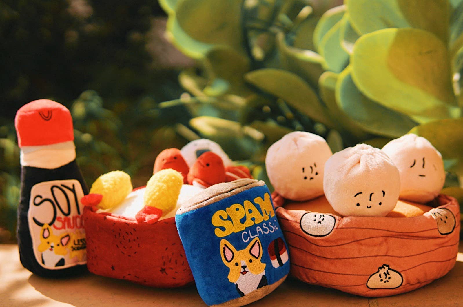 Woof & Co. - Vente Peluche – chien - Dumplings Dim Sum6