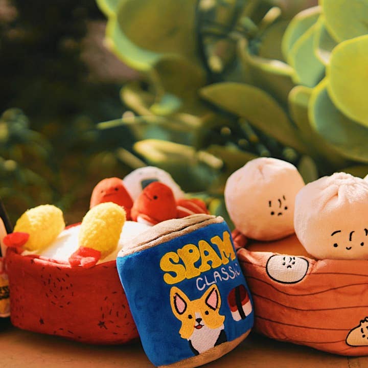 Woof & Co. - Wholesale Pet Plush Toy - Dog - Dim Sum Dumplings6