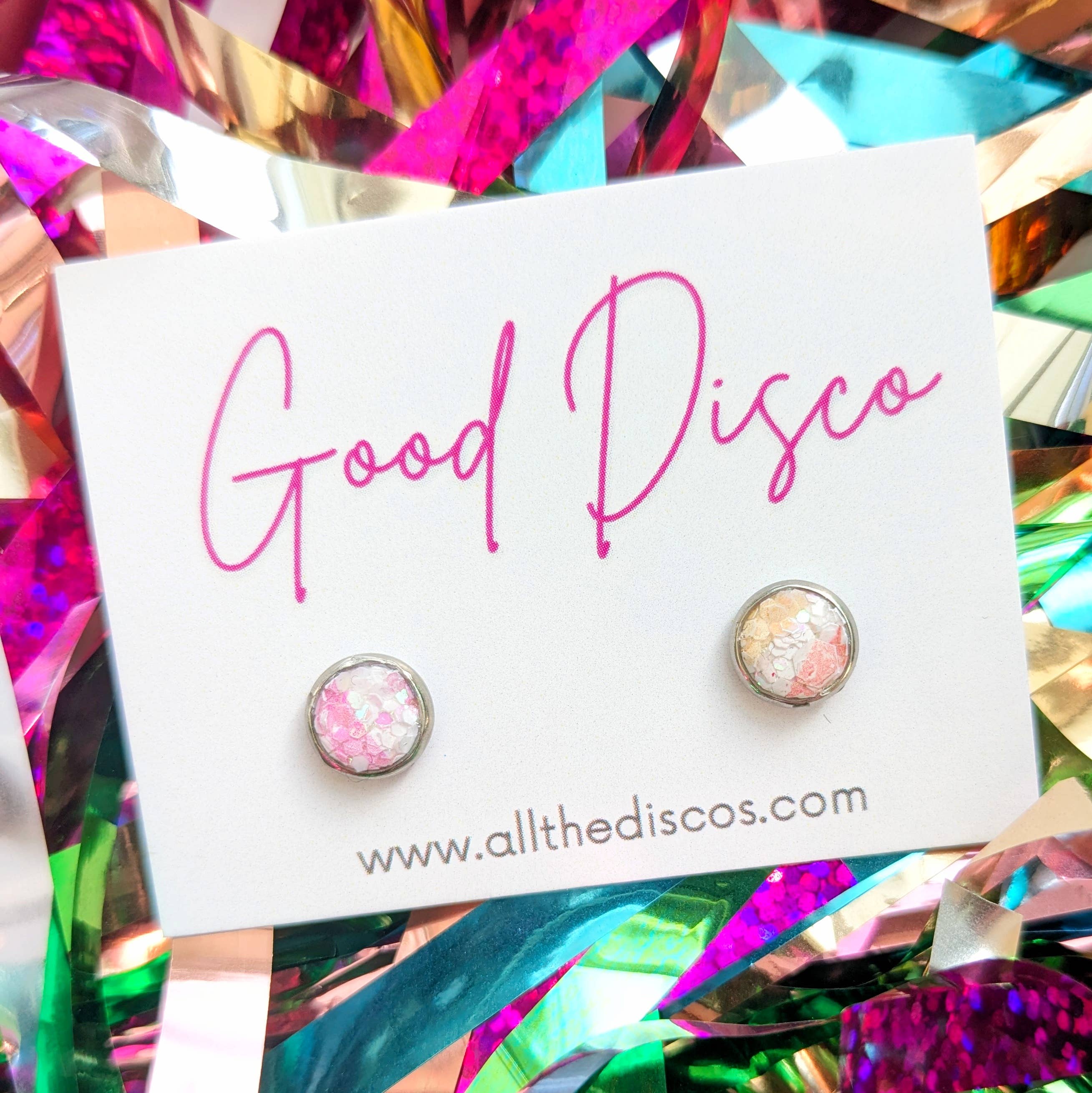 All The Discos - Wholesale Stud/Post Earrings - Good Disco Stud Earrings19