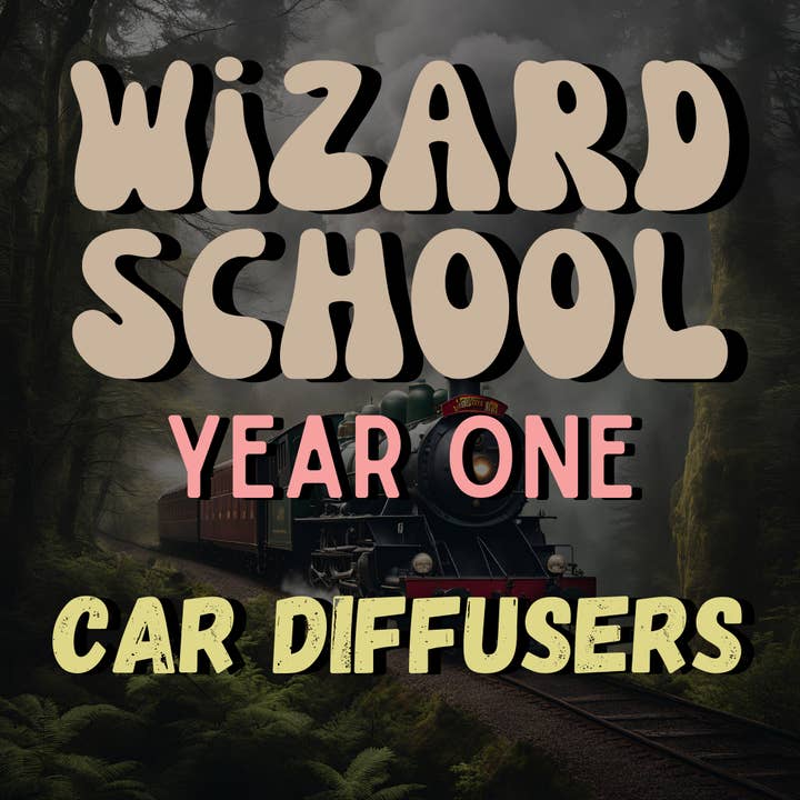 Difusores de Coche del Año 1 de la Escuela de Magia para venta al por mayor de Three T Creations