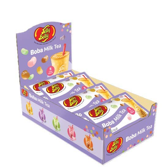 Grandpa Joe's Candy Shop - Wholesale Gummy - Jelly Belly Boba Milk Tea Assorted Mix, 1oz, 30ct1