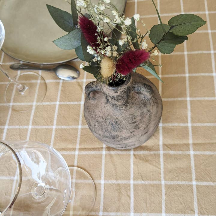 Maison Oline – Flores secas/prensadas por atacado – Pretty Prunelle — Pequeno buquê de flores naturais secas3