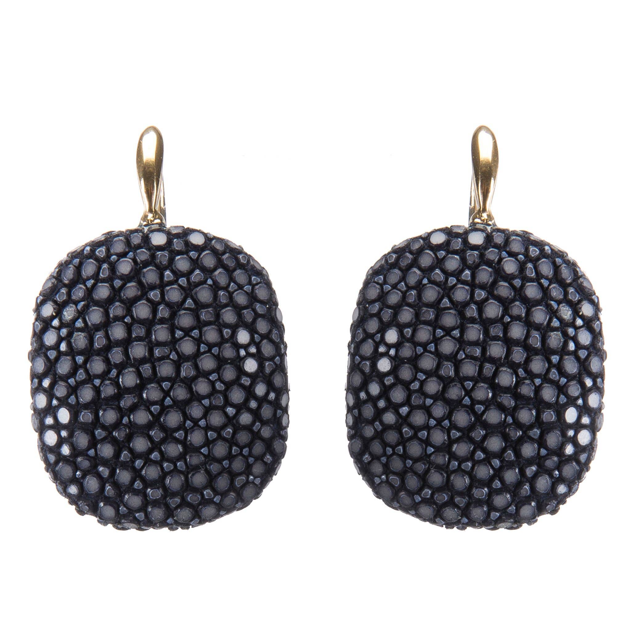 VIVO - Vente Boucles d'oreilles pendantes - Boucle d'oreille Shagreen3