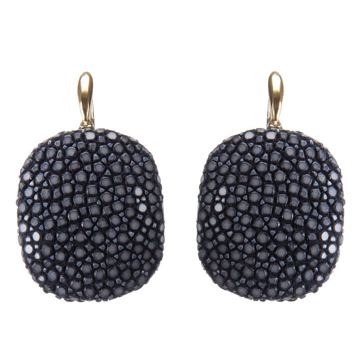 VIVO - Vente Boucles d'oreilles pendantes - Boucle d'oreille Shagreen3
