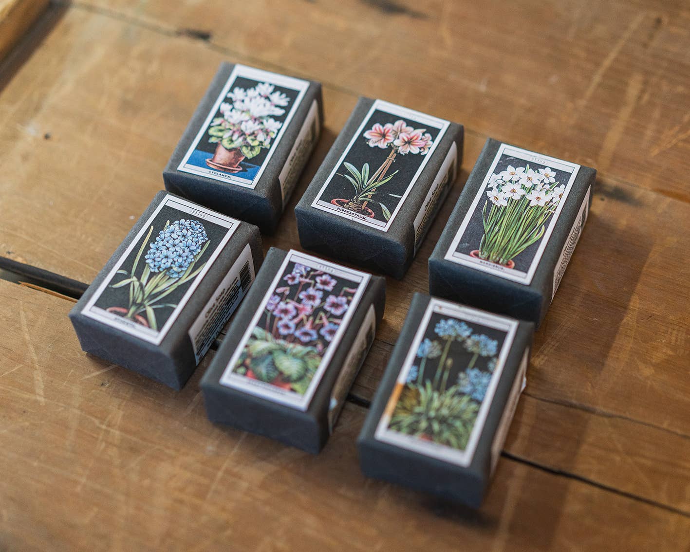 Sting in the Tail Ltd – wholesale Bar Soap – Vintage Pot Plants Label Soap | Triple Milled | Handmade |1