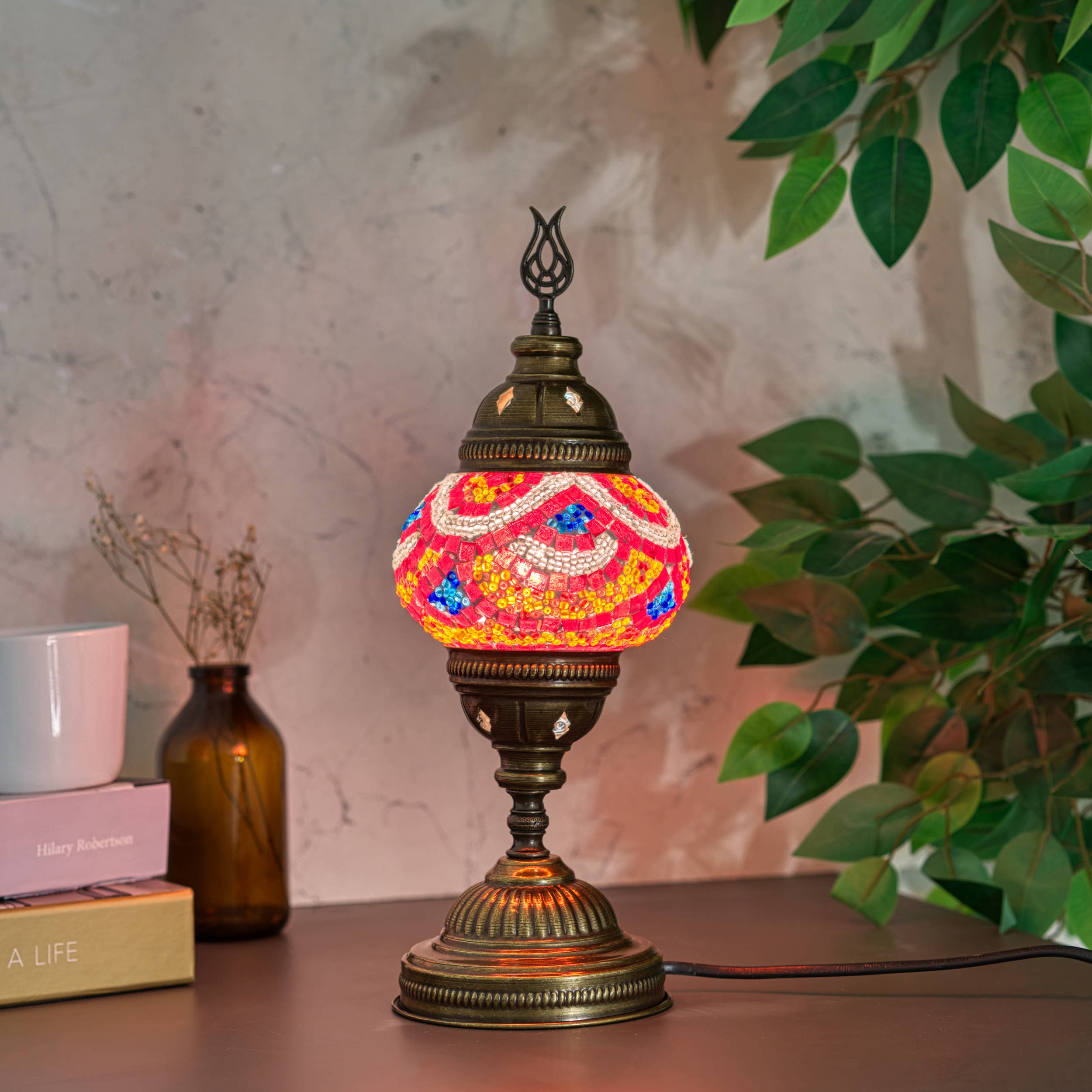 KAFTHAN - Vendita all'ingrosso Lampada da scrivania/d'accento - Lampade a Mosaico | Illuminazione Regalo Decorativo per le Feste di Natale50