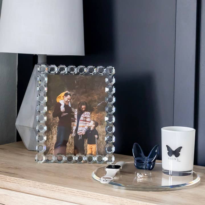 Lainy Home - Wholesale Picture Frame - Octagon Crystal Picture Frame7