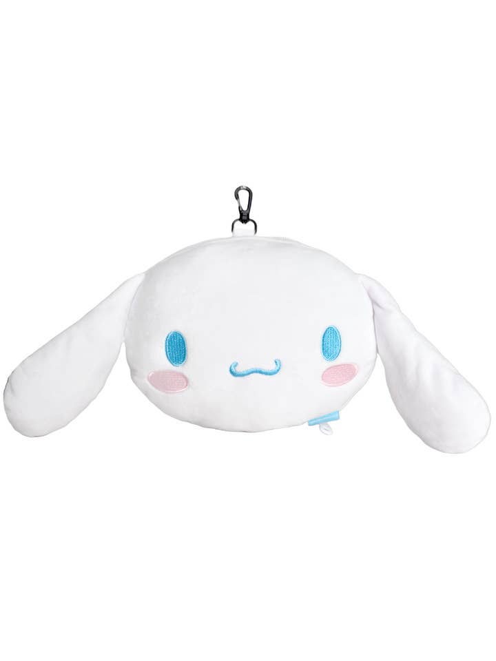 Sanrio Cinnamoroll Big Face Plush Travel Pillow for wholesale by LASR