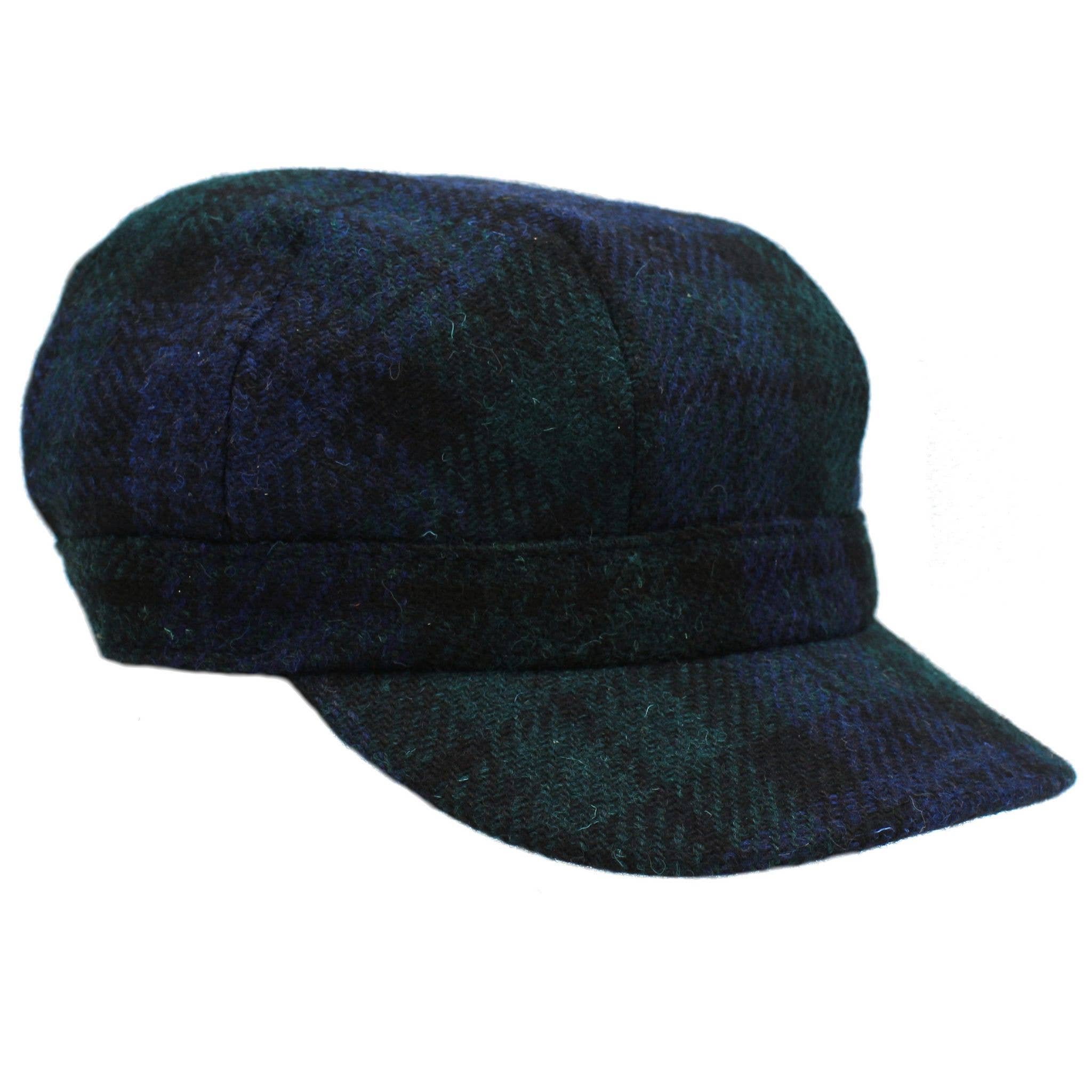 Heather Hats & Accessories - Vente Casquette de baseball – femme - Casquette de cadet Rhona Harris en tweed ZH2270