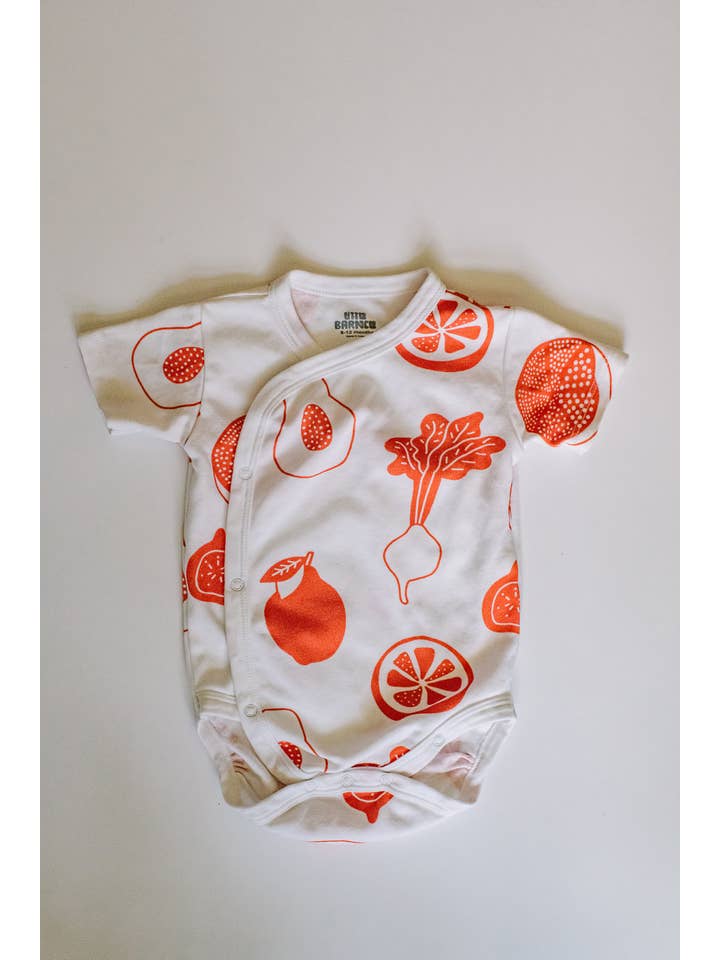 Little Barnacle - Wholesale Bodysuit (Non-Footed) - Baby - Fruit baby bodysuit - organic cotton3