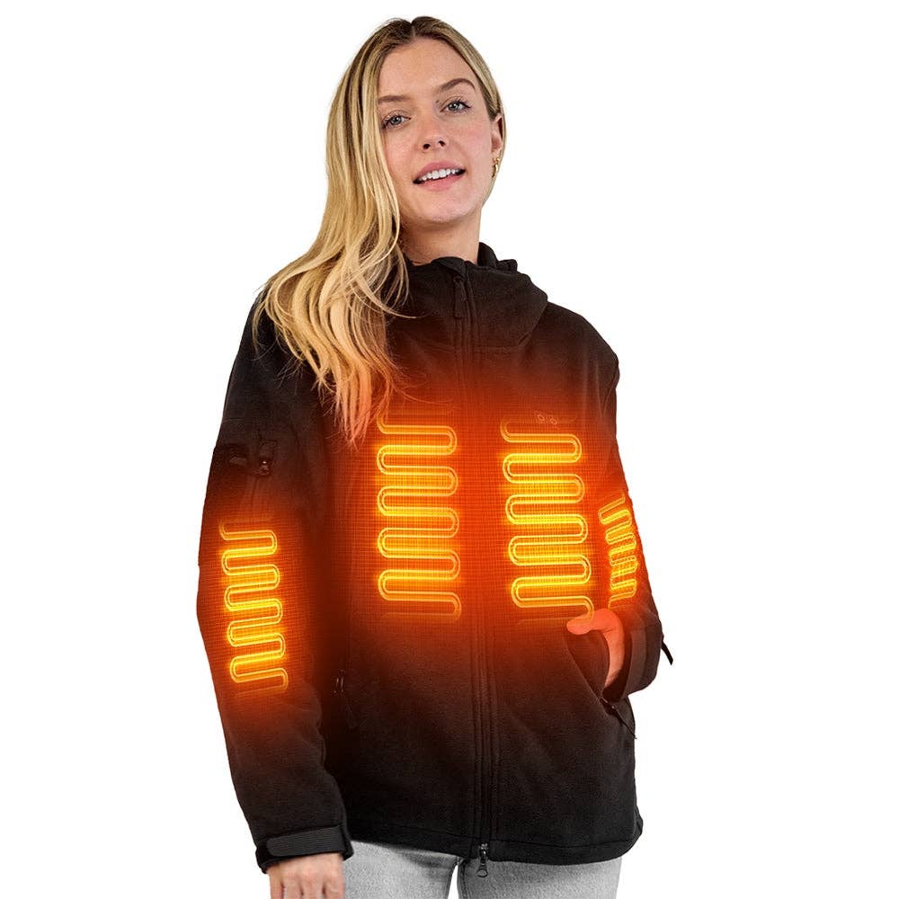 Antarctica Outdoors - Wholesale Fleece - Women's - ANTARCTICA GEAR Heated Jacket, Polar Fleece Coat for Women0