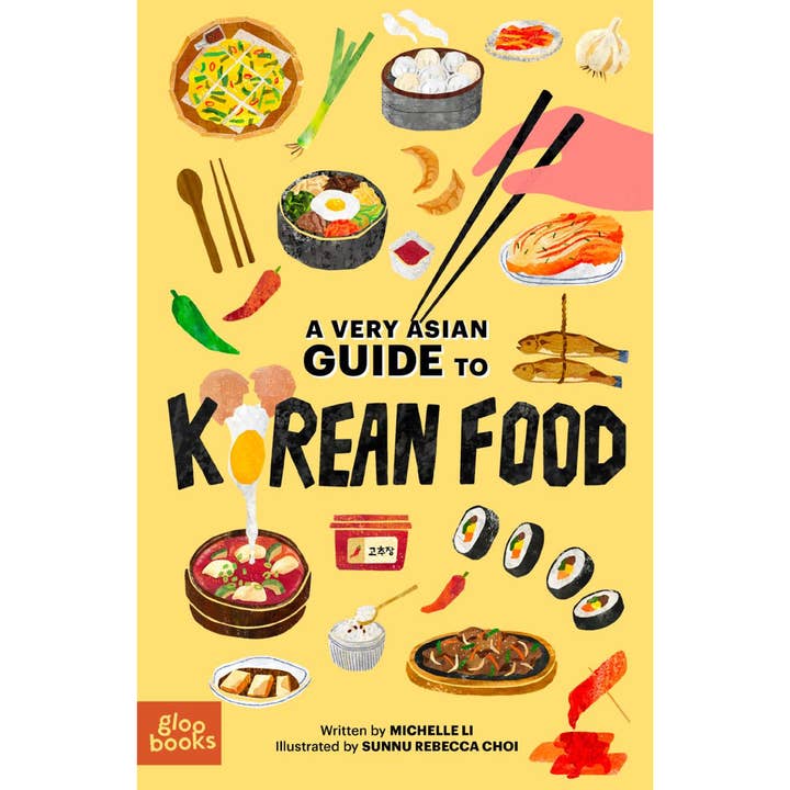 A Very Asian Guide to Korean Food: Picture Book (Ages 3+) for wholesale by Gloo Books