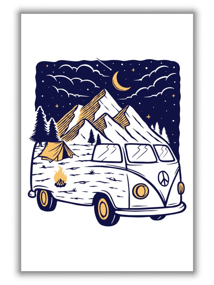 Camping är kul för wholesale av Stanley Print House